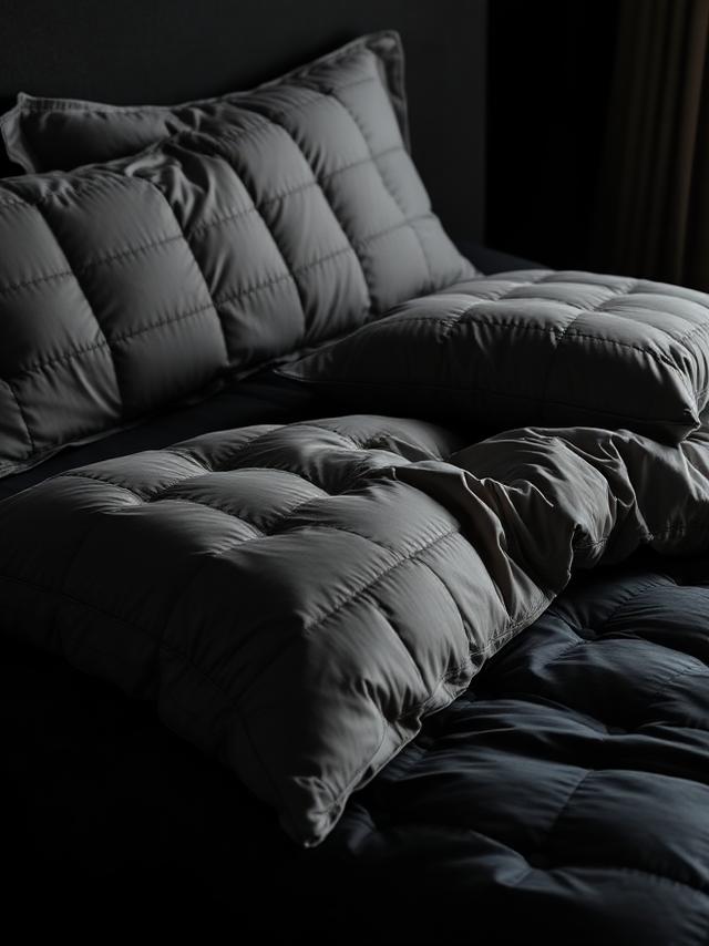 Quilted Down Pillow Set